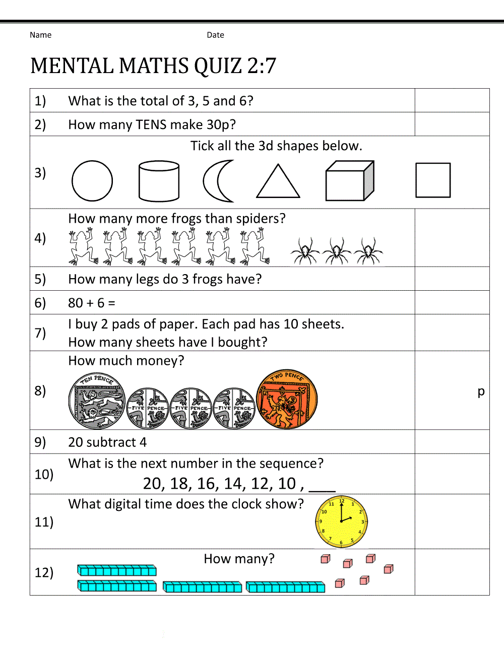 Year 7 Maths Worksheets Free Printable â Printable Shelter